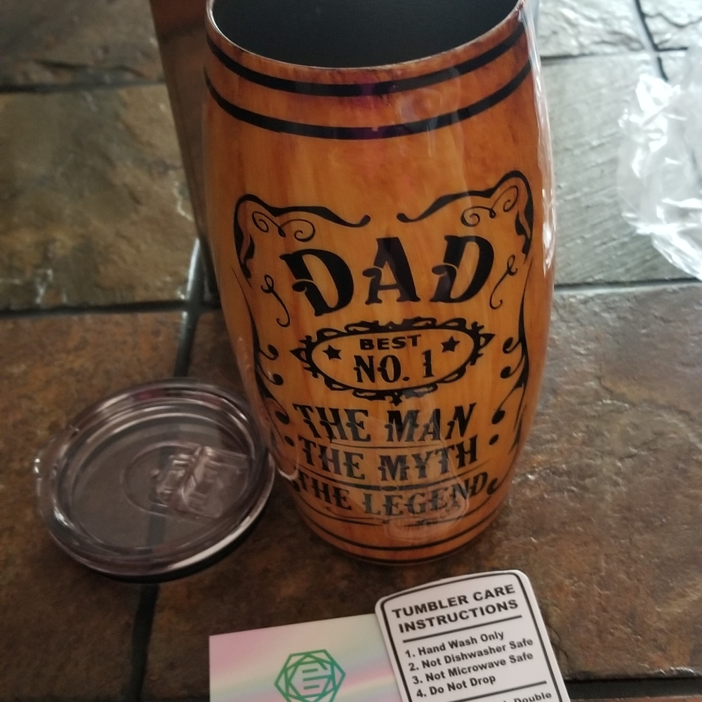 FATHERS DAY Tumbler New Dad the man the myth the legend